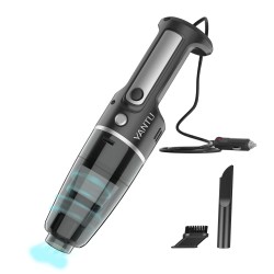 Автомобильный пылесос Yantu V01S проводной Черный (Yantu-V01Swired)